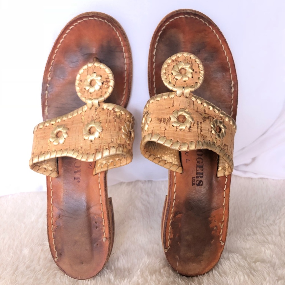 Cork Jack Rogers, size 7